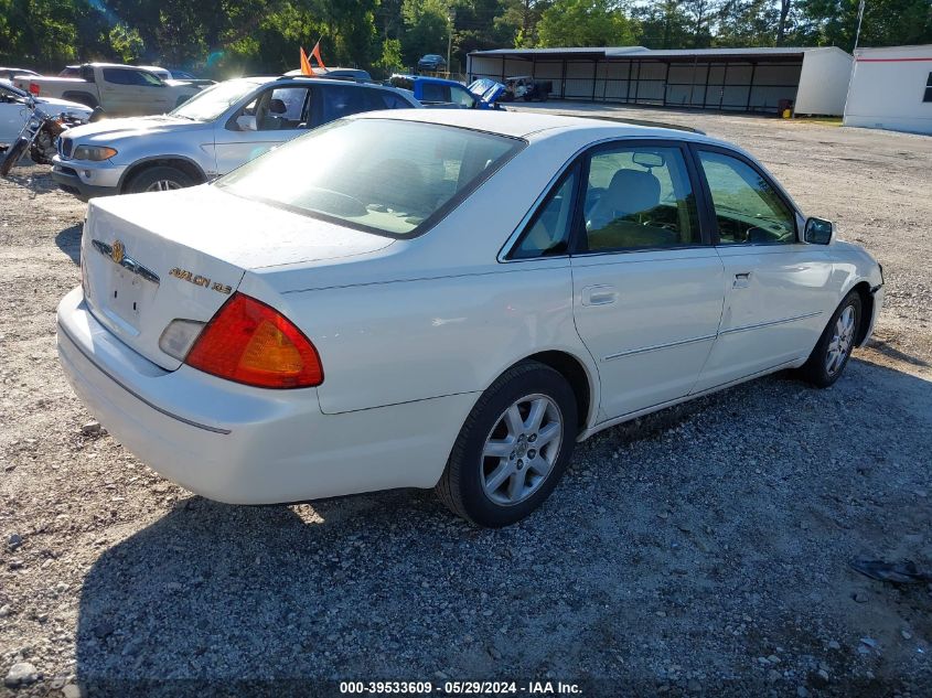 2001 Toyota Avalon Xls VIN: 4T1BF28B01U189733 Lot: 39533609