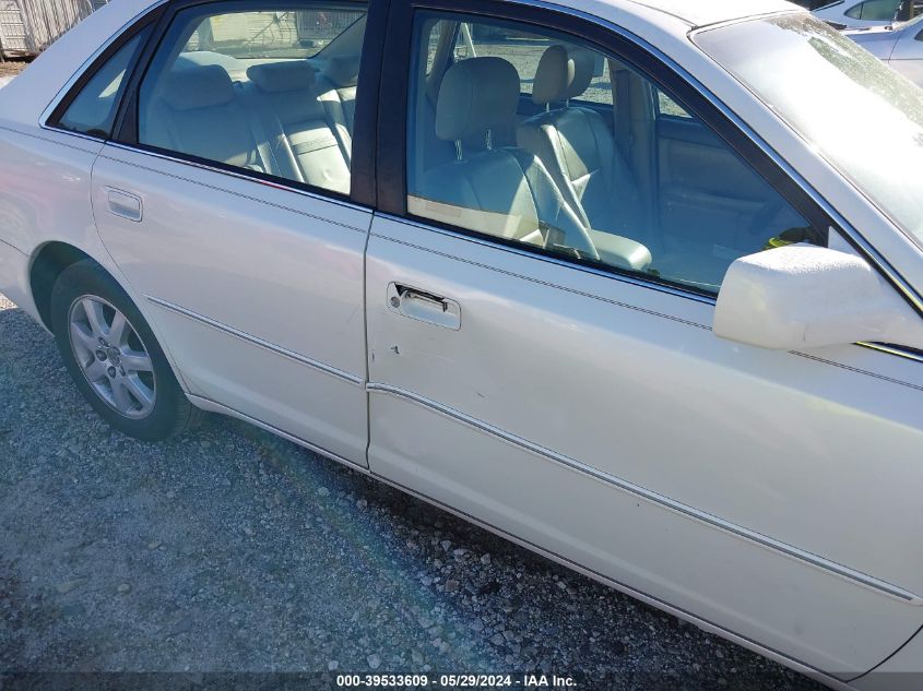 2001 Toyota Avalon Xls VIN: 4T1BF28B01U189733 Lot: 39533609