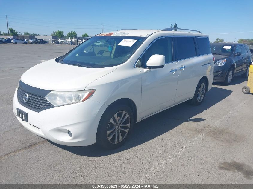 2013 Nissan Quest S VIN: JN8AE2KP8D9065583 Lot: 39533629