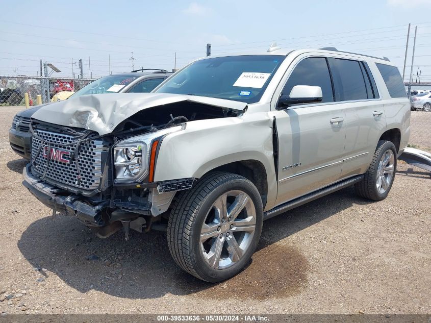 2017 GMC Yukon Denali VIN: 1GKS1CKJ6HR396637 Lot: 39533636