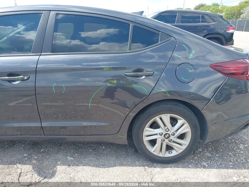VIN 5NPD84LF6LH587605 2020 HYUNDAI ELANTRA SEL