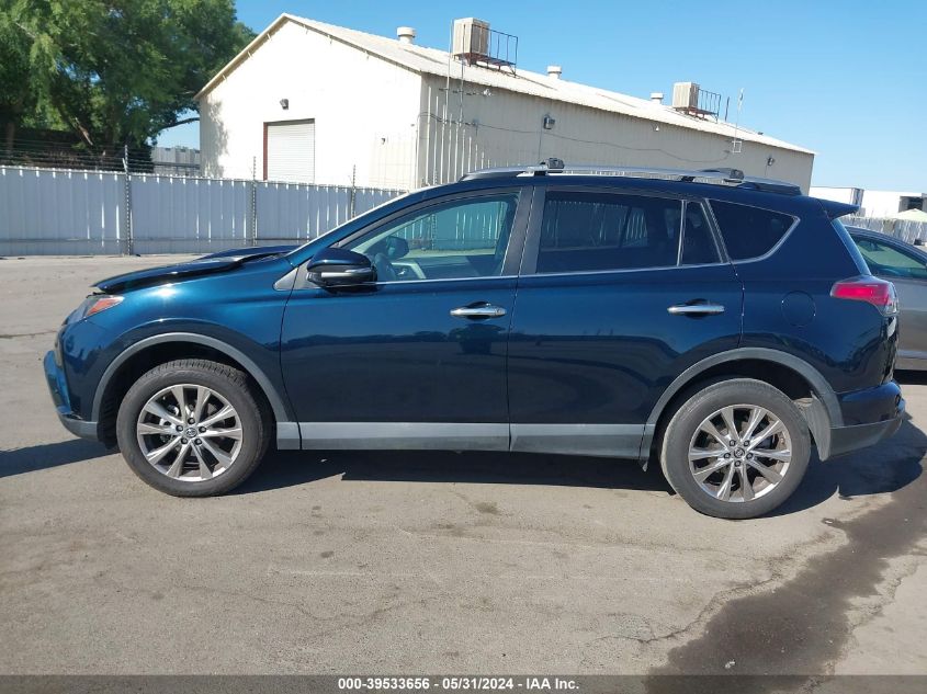 2018 Toyota Rav4 Limited VIN: 2T3YFREV8JW461762 Lot: 39533656