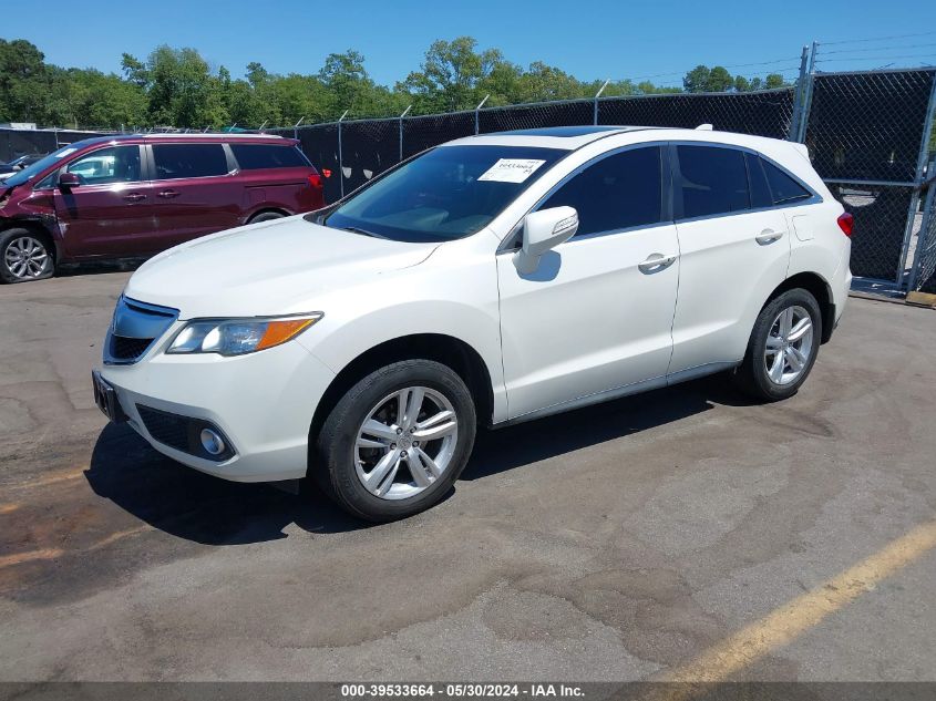 2015 Acura Rdx VIN: 5J8TB4H54FL019870 Lot: 39533664