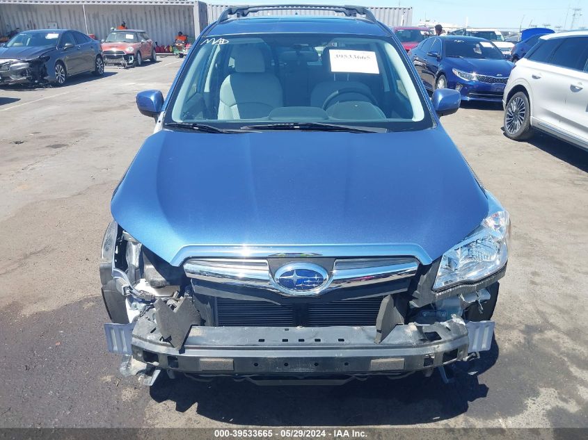 2016 Subaru Forester 2.5I Premium VIN: JF2SJADC4GH459514 Lot: 39533665