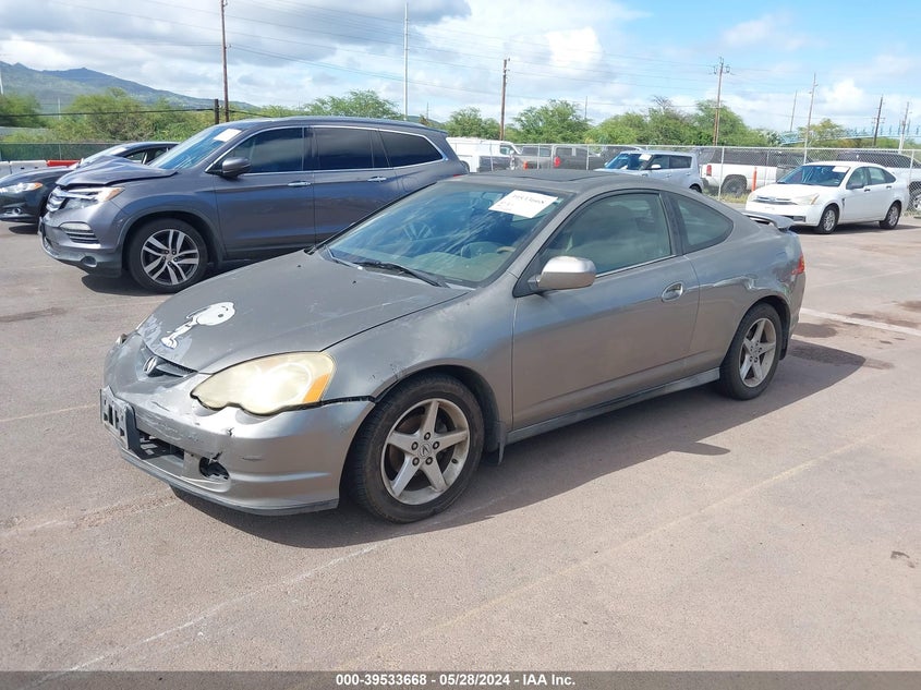 2002 Acura Rsx VIN: JH4DC54882C031017 Lot: 39533668