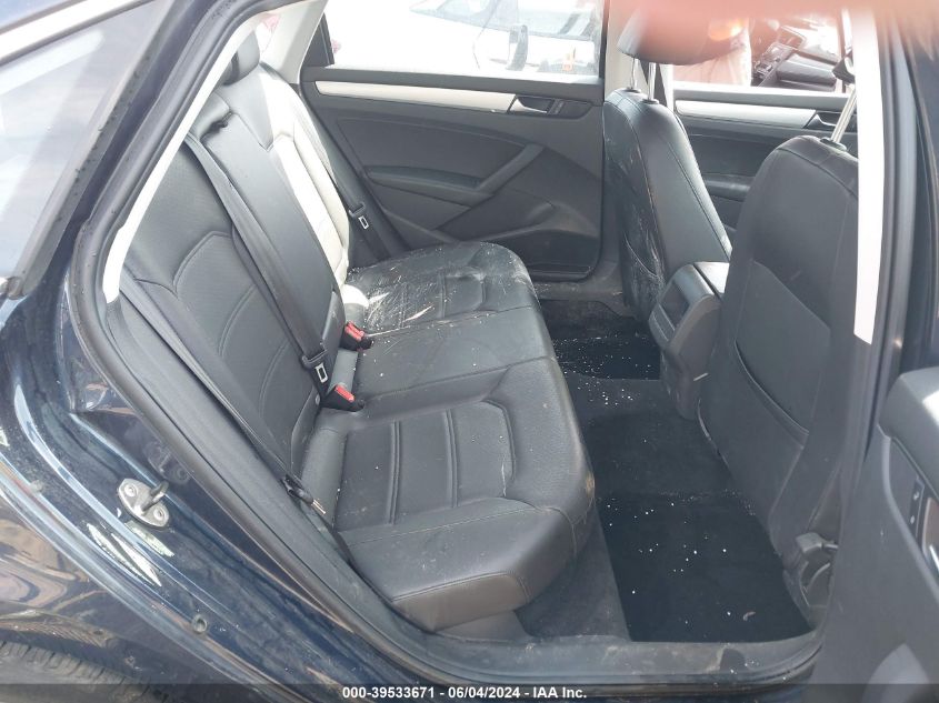 2012 Volkswagen Passat 2.5L Se VIN: 1VWBH7A37CC092971 Lot: 39533671