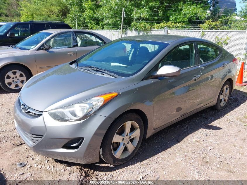 2013 Hyundai Elantra Gls VIN: 5NPDH4AE7DH376232 Lot: 39533675