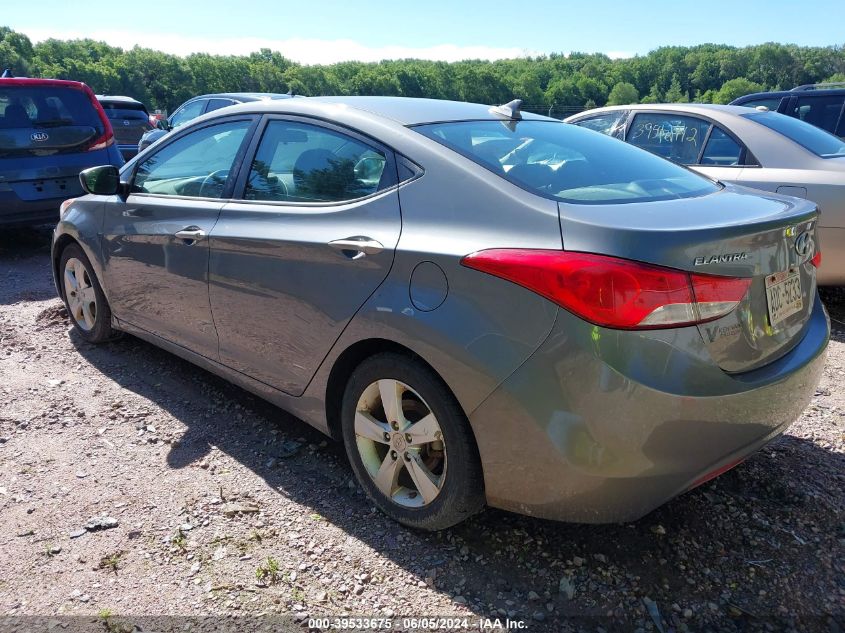 2013 Hyundai Elantra Gls VIN: 5NPDH4AE7DH376232 Lot: 39533675