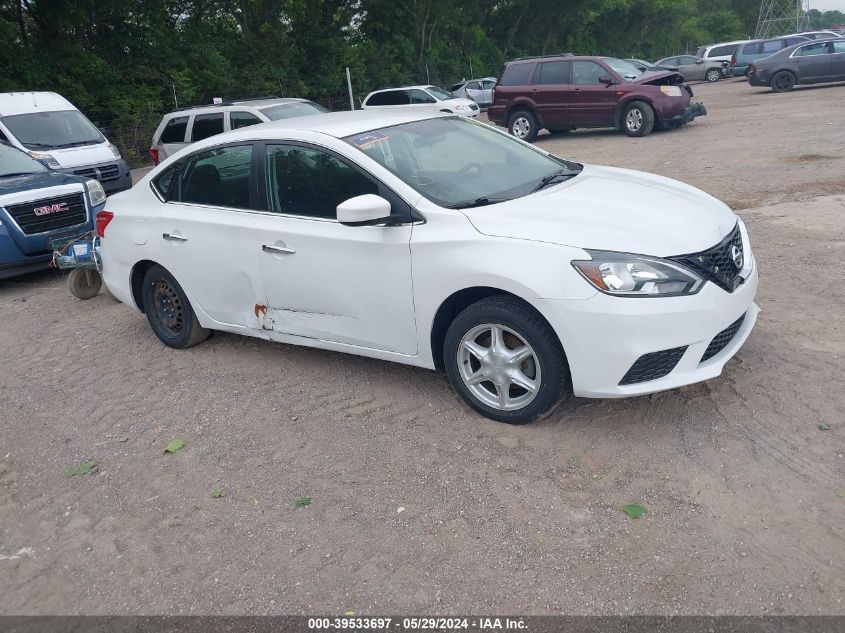 2017 Nissan Sentra Sv VIN: 3N1AB7AP0HY377256 Lot: 39533697