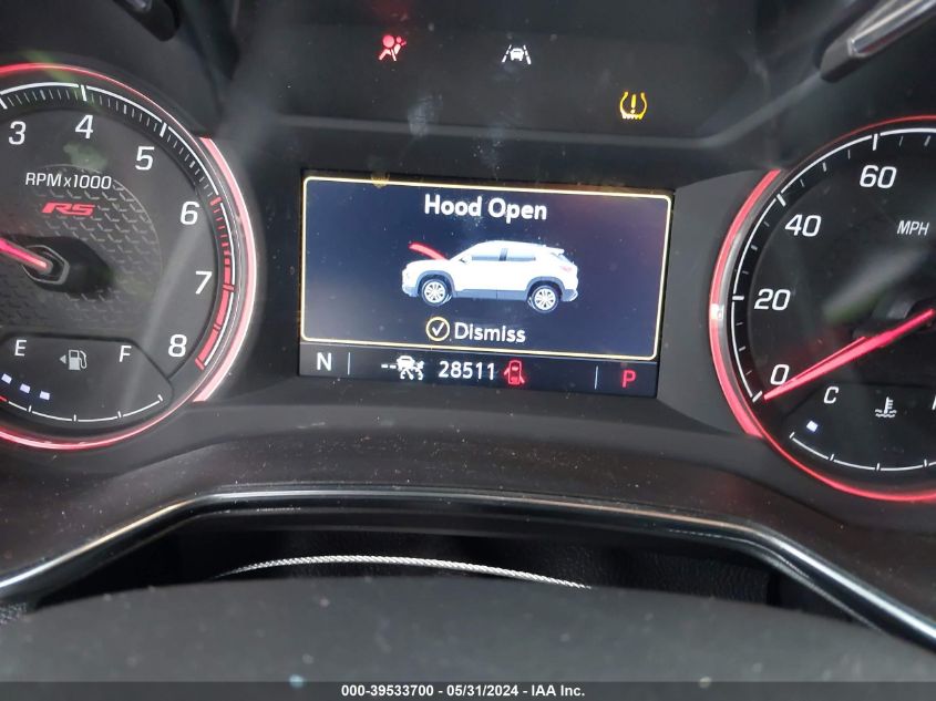 2022 Chevrolet Trailblazer Fwd Rs VIN: KL79MTSL3NB145031 Lot: 39533700