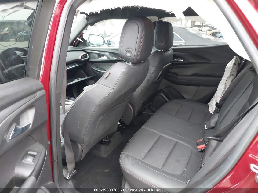 2022 Chevrolet Trailblazer Fwd Rs VIN: KL79MTSL3NB145031 Lot: 39533700