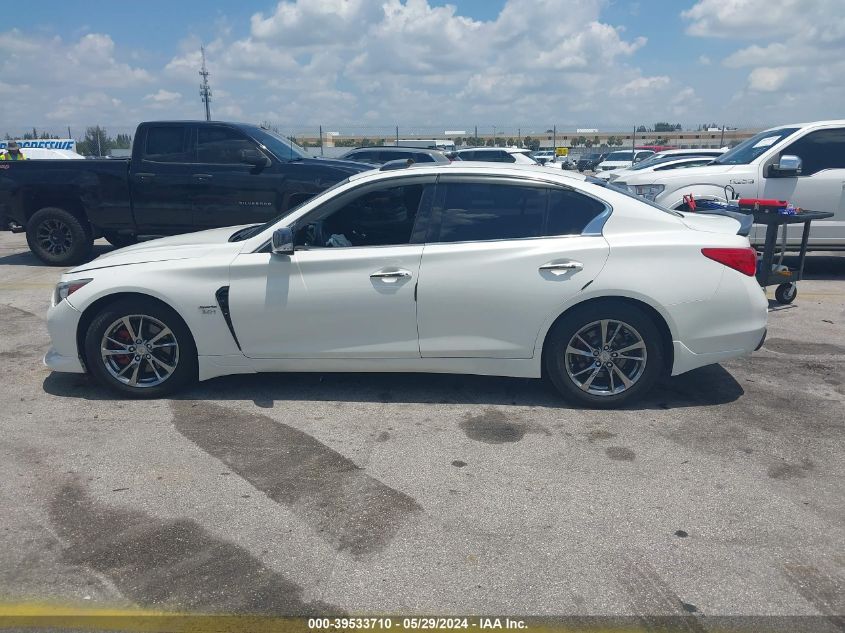 2017 Infiniti Q50 3.0T Signature Edition VIN: JN1EV7AR4HM837239 Lot: 39533710