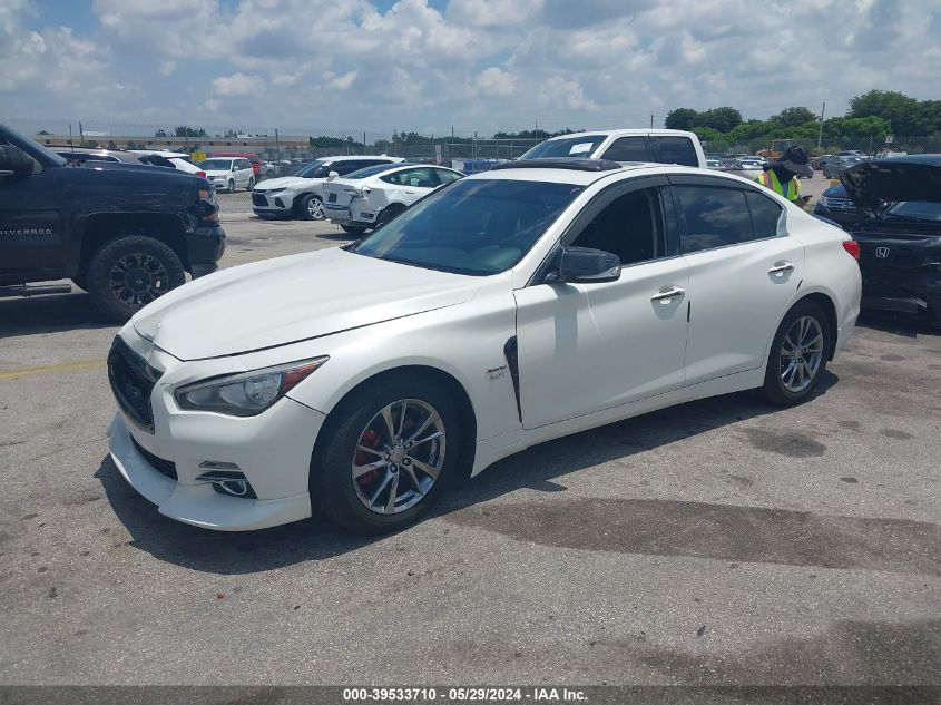 2017 Infiniti Q50 3.0T Signature Edition VIN: JN1EV7AR4HM837239 Lot: 39533710