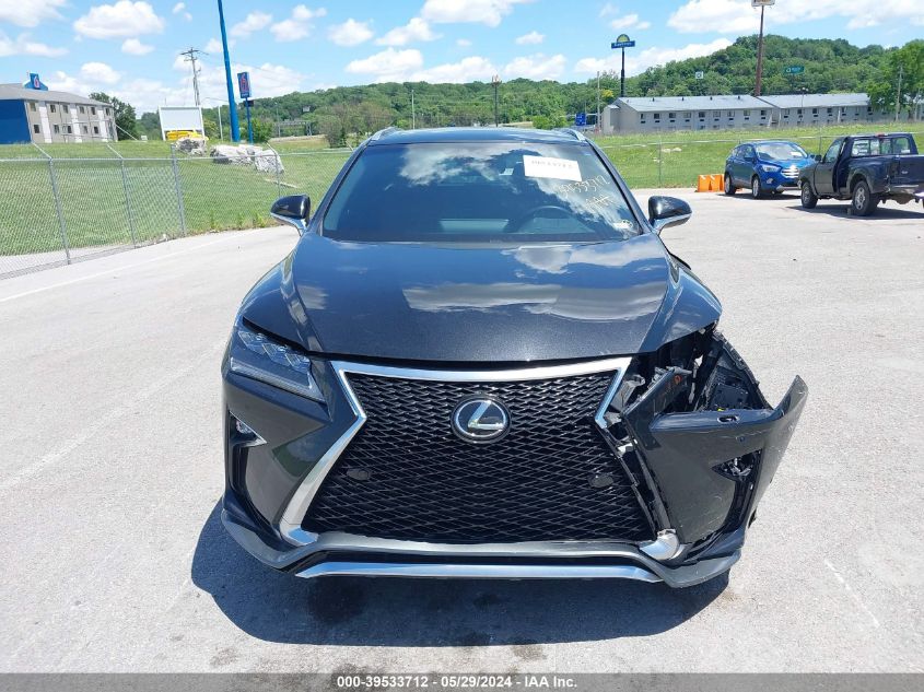 2018 Lexus Rx 350 F Sport VIN: 2T2BZMCA0JC164801 Lot: 39533712