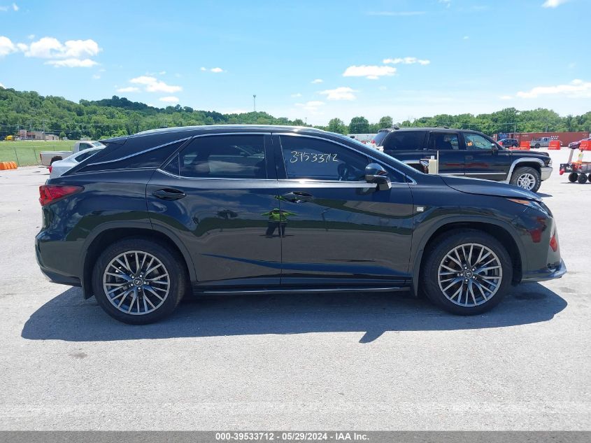 2018 Lexus Rx 350 F Sport VIN: 2T2BZMCA0JC164801 Lot: 39533712