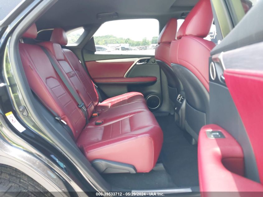 2018 Lexus Rx 350 F Sport VIN: 2T2BZMCA0JC164801 Lot: 39533712