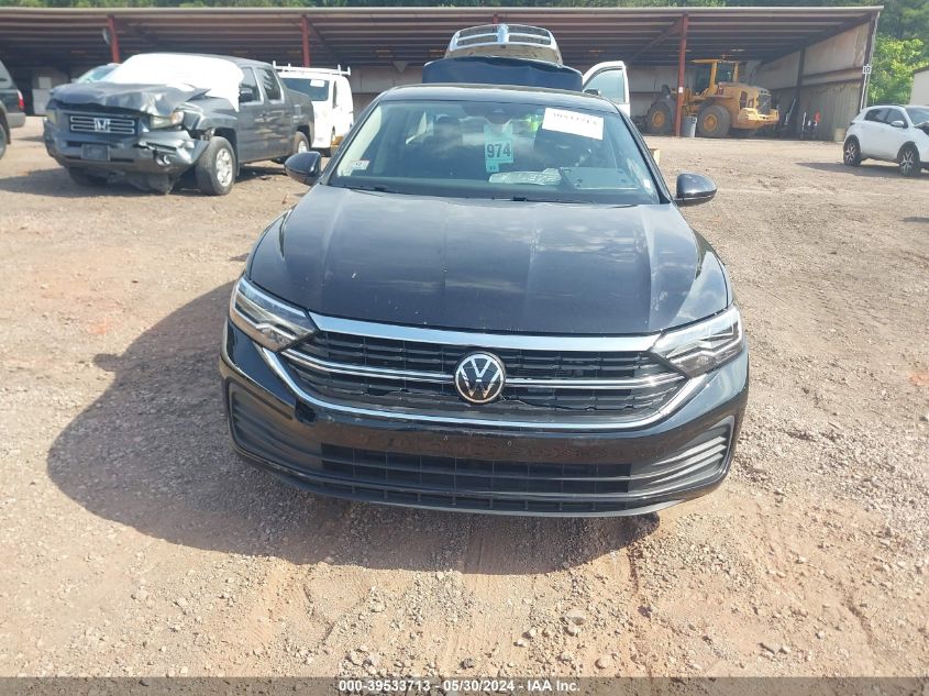 2024 Volkswagen Jetta Se VIN: 3VW7M7BU1RM024312 Lot: 39533713