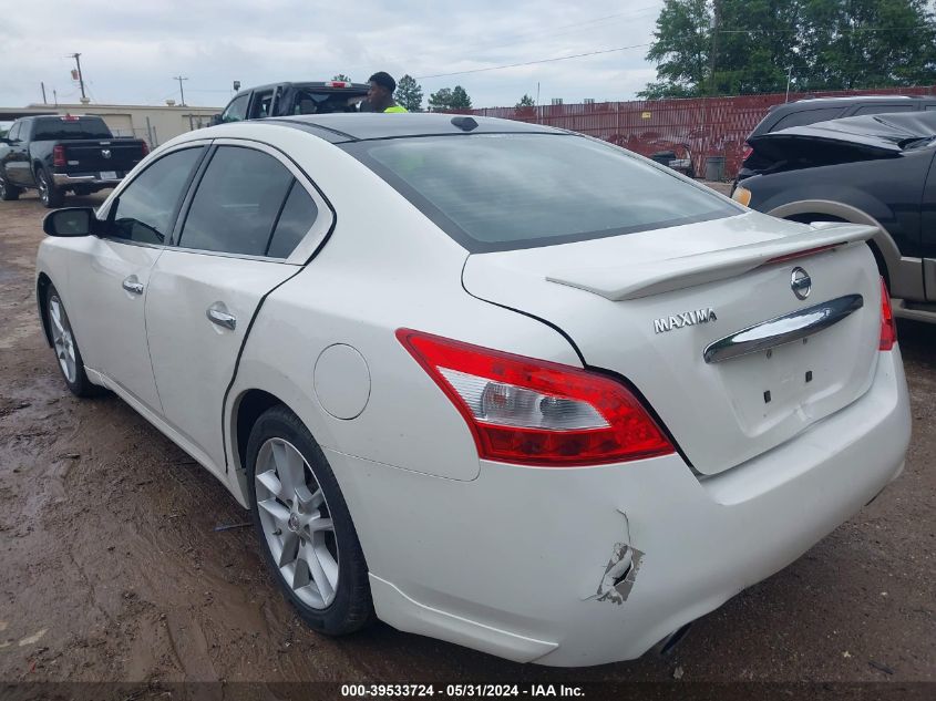 2011 Nissan Maxima 3.5 Sv VIN: 1N4AA5AP5BC846772 Lot: 39533724