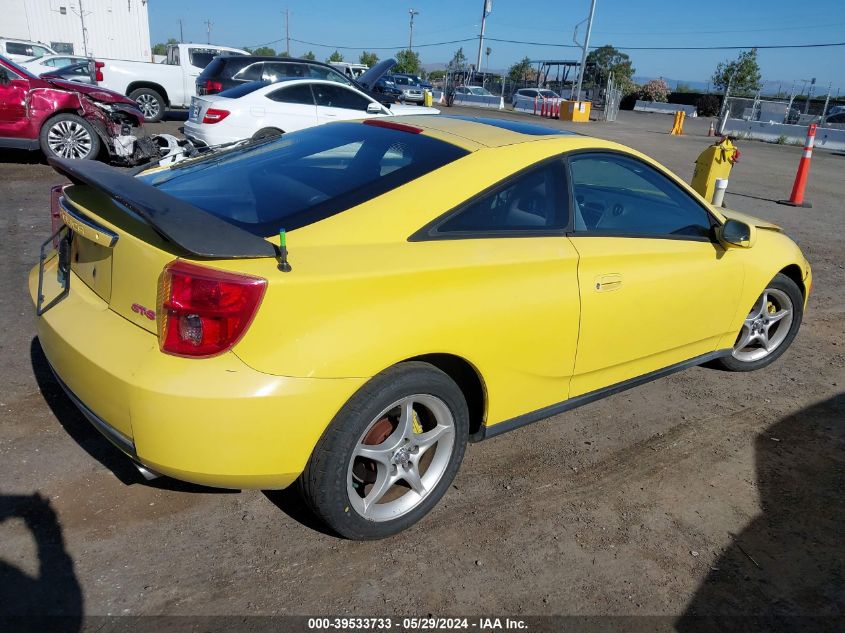 2003 Toyota Celica Gts VIN: JTDDY32T030062019 Lot: 39533733