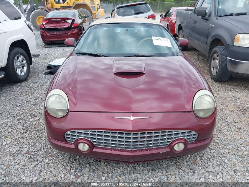 2004 Ford Thunderbird VIN: 1FAHP60A54Y105544 Lot: 39533735