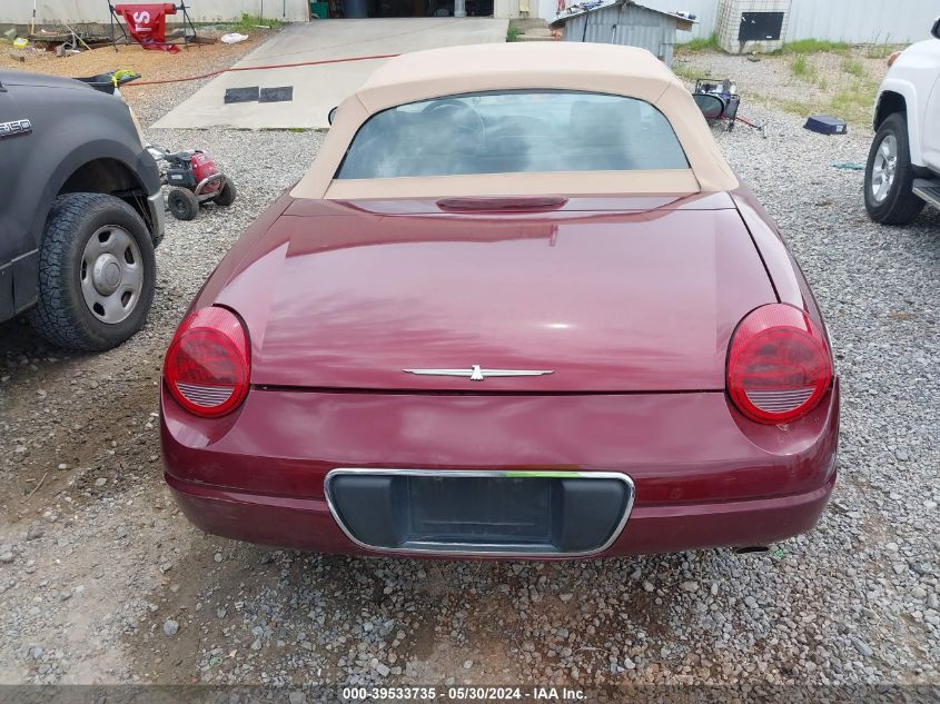 2004 Ford Thunderbird VIN: 1FAHP60A54Y105544 Lot: 39533735