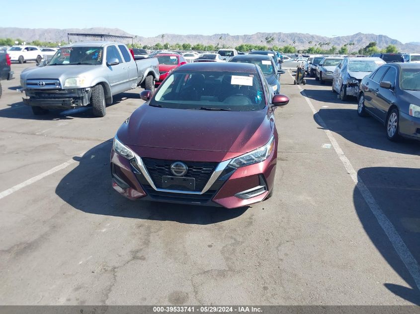 2021 Nissan Sentra Sv Xtronic Cvt VIN: 3N1AB8CV4MY229462 Lot: 39533741