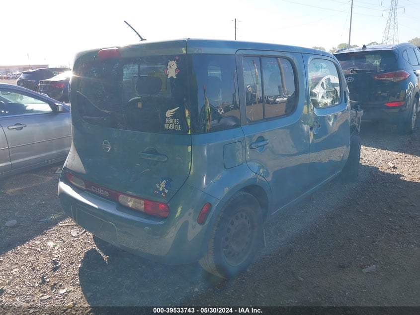 2011 Nissan Cube 1.8S VIN: JN8AZ2KR8BT202916 Lot: 39533743