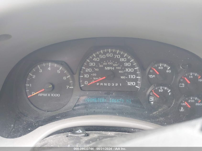 2008 Chevrolet Trailblazer Lt VIN: 1GNDS13S582135108 Lot: 39533744