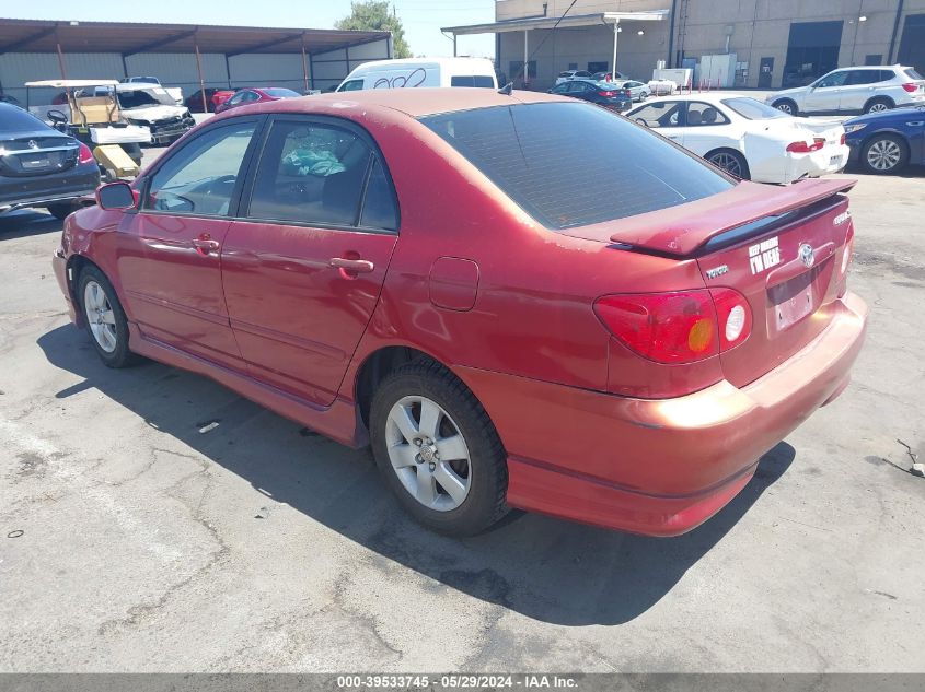 2004 Toyota Corolla S VIN: 1NXBR32E74Z193041 Lot: 39533745