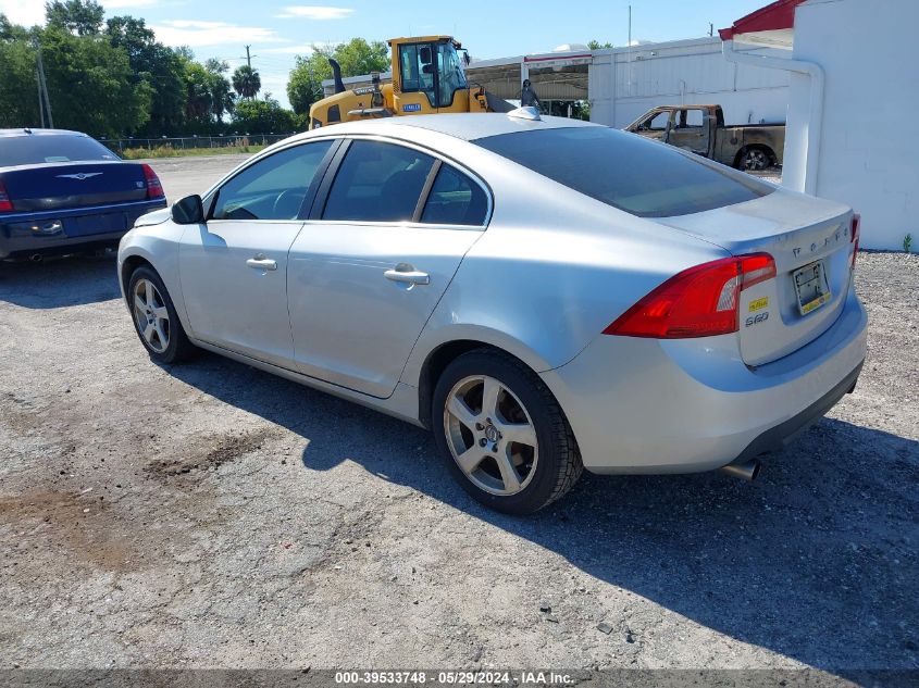 2012 Volvo S60 T5 VIN: YV1622FS9C2078563 Lot: 39533748