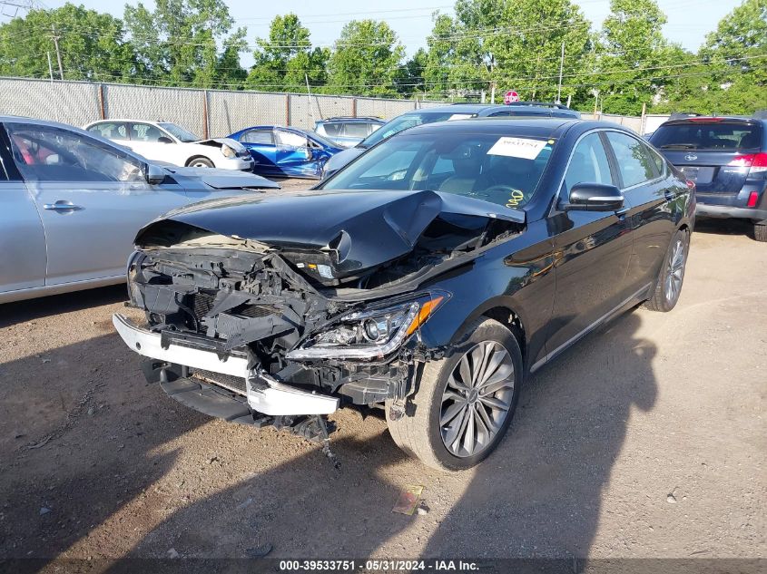 2015 Hyundai Genesis 3.8L VIN: KMHGN4JE3FU024789 Lot: 39533751