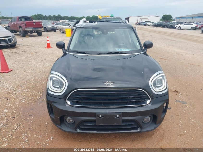 2022 Mini Countryman Cooper VIN: WMZ43BR05N3P06846 Lot: 39533755