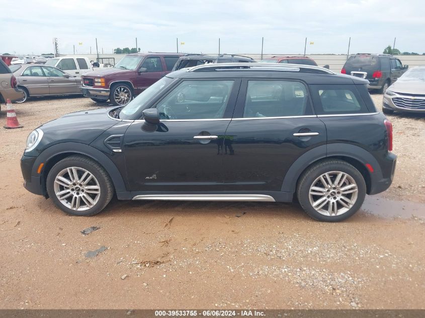 2022 Mini Countryman Cooper VIN: WMZ43BR05N3P06846 Lot: 39533755