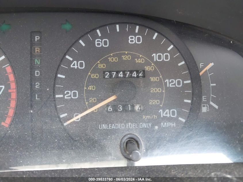 1992 Toyota Camry Le VIN: 4T1SK12W4NU102293 Lot: 39533760