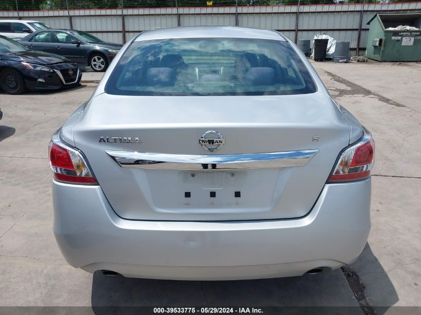 2015 Nissan Altima 2.5/2.5 S/2.5 Sl/2.5 Sv VIN: 1N4AL3APXFN313826 Lot: 39533775