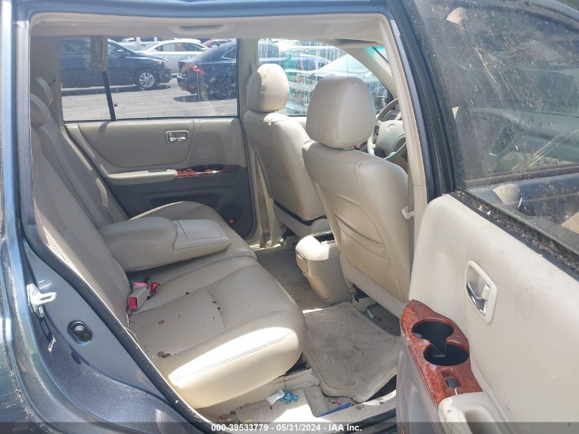 2005 Toyota Highlander Limited V6 VIN: JTEDP21A850081526 Lot: 39533779