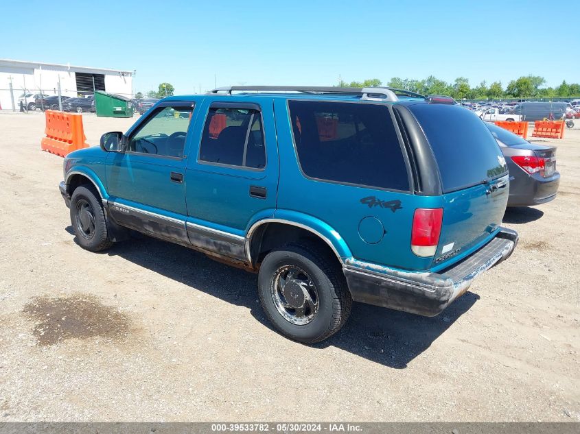 1995 Chevrolet Blazer VIN: 1GNDT13W6S2239677 Lot: 39533782