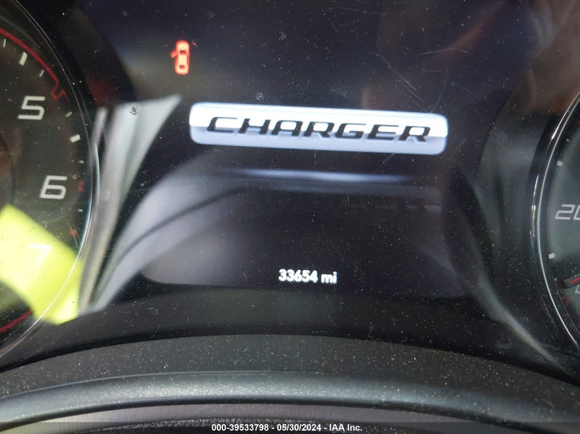 2021 Dodge Charger Sxt Rwd VIN: 2C3CDXBG3MH625597 Lot: 39533798