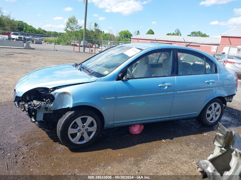 2009 Hyundai Accent Gls VIN: KMHCN46C59U303848 Lot: 39533806