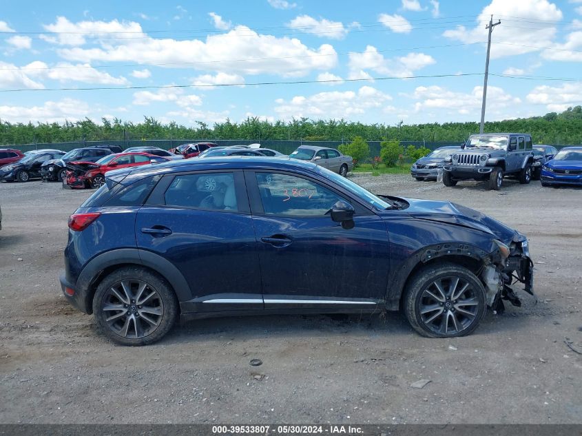 2018 Mazda Cx-3 Grand Touring VIN: JM1DKFD75J0306540 Lot: 39533807