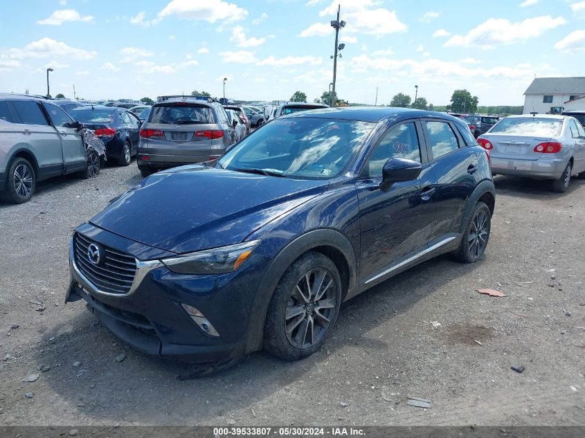 2018 Mazda Cx-3 Grand Touring VIN: JM1DKFD75J0306540 Lot: 39533807