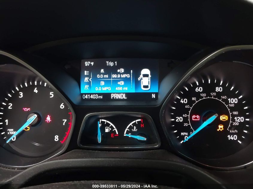 2018 Ford Focus Se VIN: 1FADP3F21JL293162 Lot: 39533811