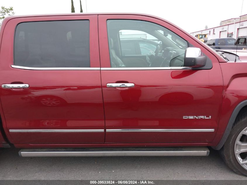 2017 GMC Sierra 1500 Denali VIN: 3GTU2PEJXHG286968 Lot: 39533824