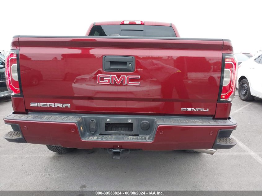 2017 GMC Sierra 1500 Denali VIN: 3GTU2PEJXHG286968 Lot: 39533824