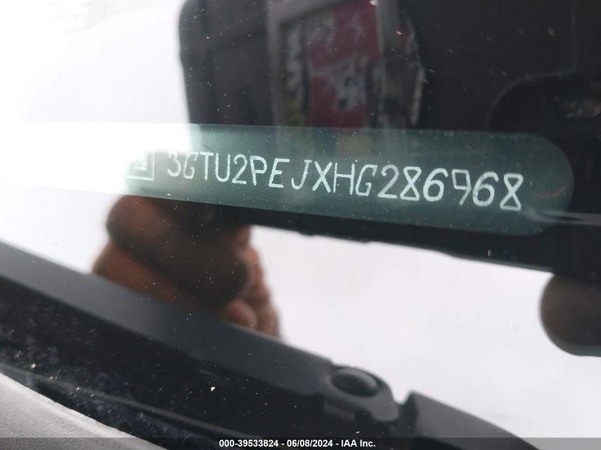 2017 GMC Sierra 1500 Denali VIN: 3GTU2PEJXHG286968 Lot: 39533824