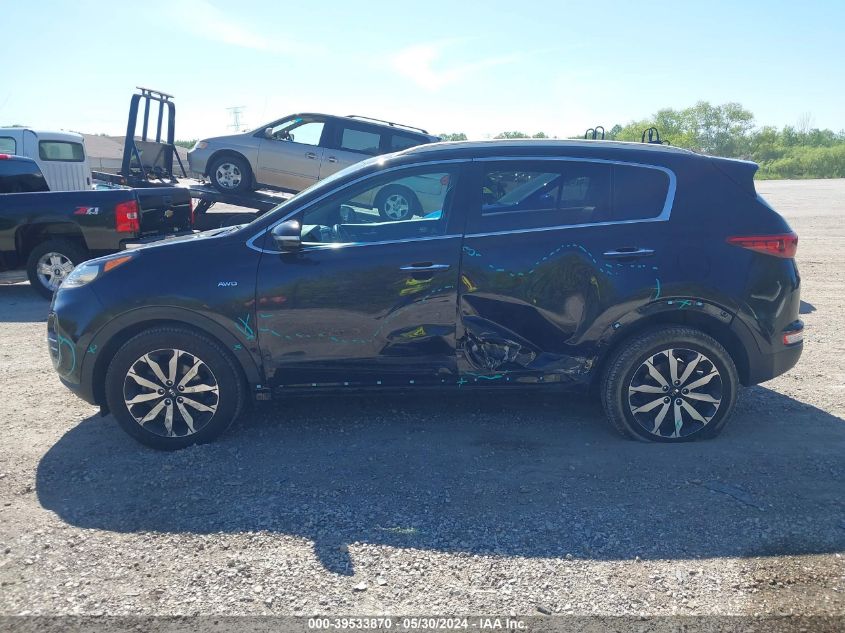 2018 Kia Sportage Ex VIN: KNDPNCAC7J7321200 Lot: 39533870