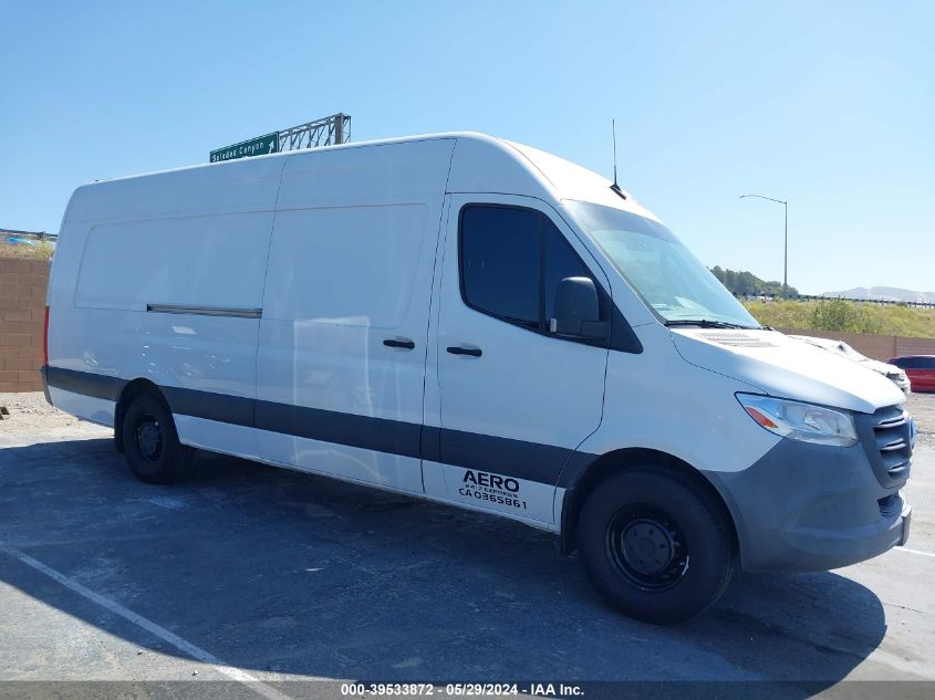 2020 Mercedes-Benz Sprinter 2500 High Roof V6 VIN: W1Y4EDHY4LT026118 Lot: 39533872