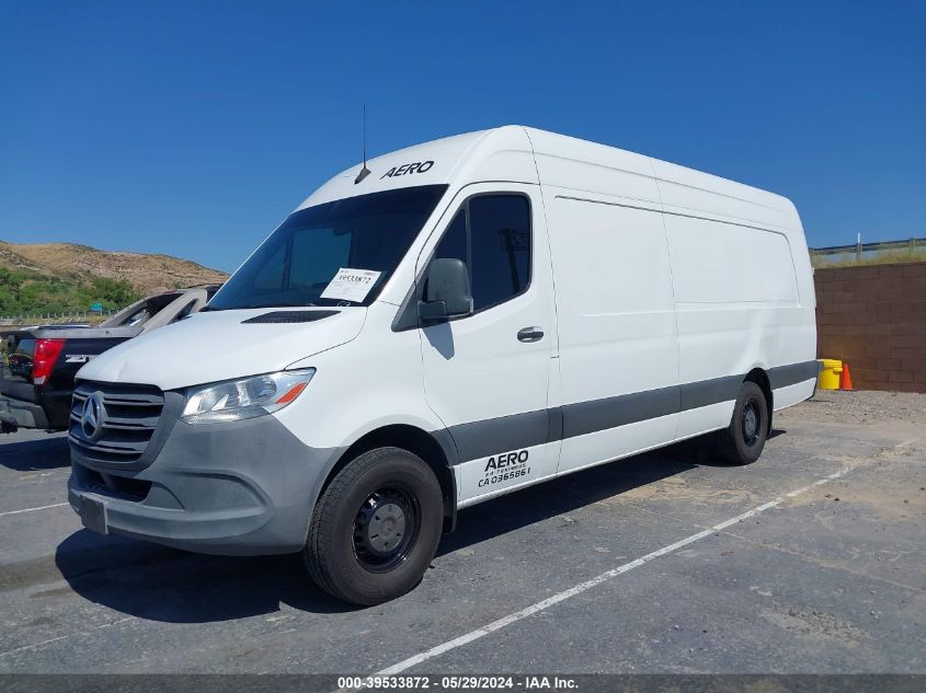 2020 Mercedes-Benz Sprinter 2500 High Roof V6 VIN: W1Y4EDHY4LT026118 Lot: 39533872