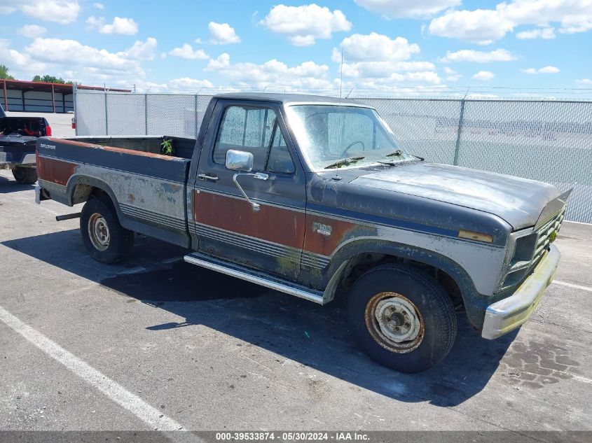 1985 Ford F150 VIN: 2FTEF15HXFCA69160 Lot: 39533874