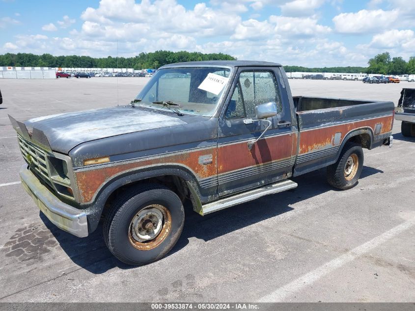 1985 Ford F150 VIN: 2FTEF15HXFCA69160 Lot: 39533874